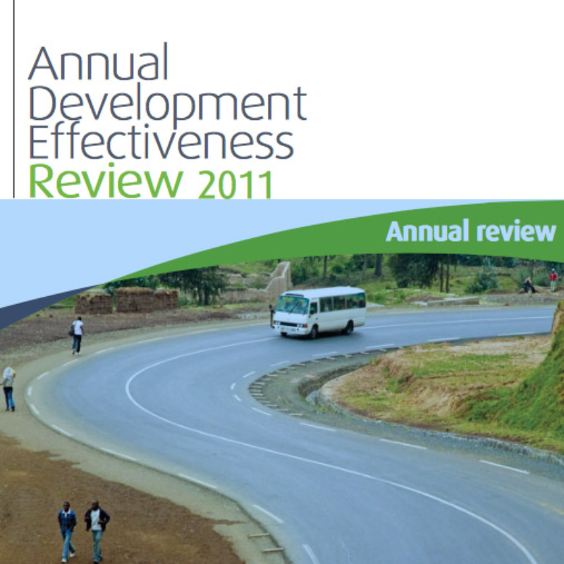 AfDBs Annual Development Effectiveness review front page