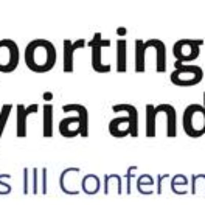 Supporting the future of Syria event logo