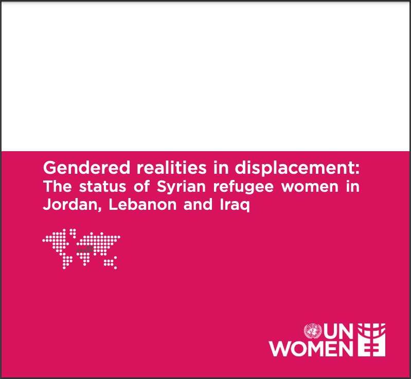 Front cover of Gendered realities in displacement: The status of Syrian refugee women in Jordan, Lebanon and Iraq